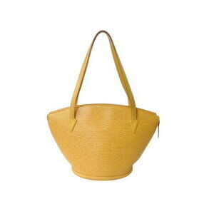 Louis Vuitton Saint Jacques Handbag Epi Leather Yellow